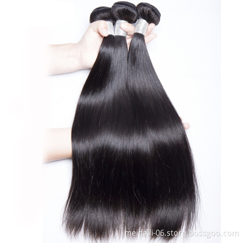 Wholesale brazilian hair 8 inch to 30 inch natural hair color raw virgin straight hair extensions bundles